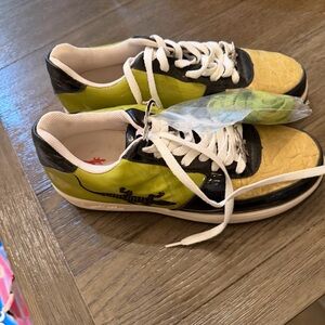 Slick Exotica Men’s Croc Crocodile Alligator Shoes Sneakers Size 9